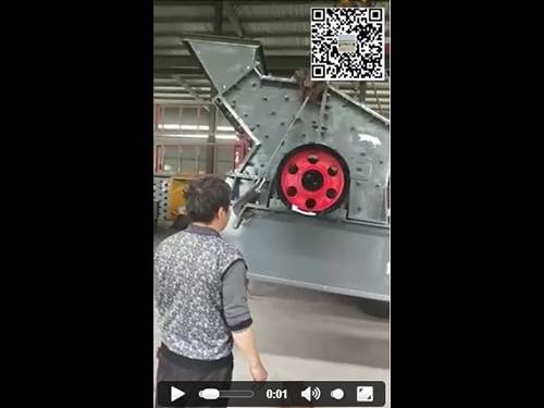 振科(kē)液压开箱制砂机发往云南现场视频